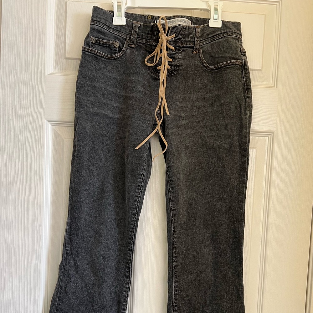 Express boot cut jeans. Size 1/2. Precision fit.